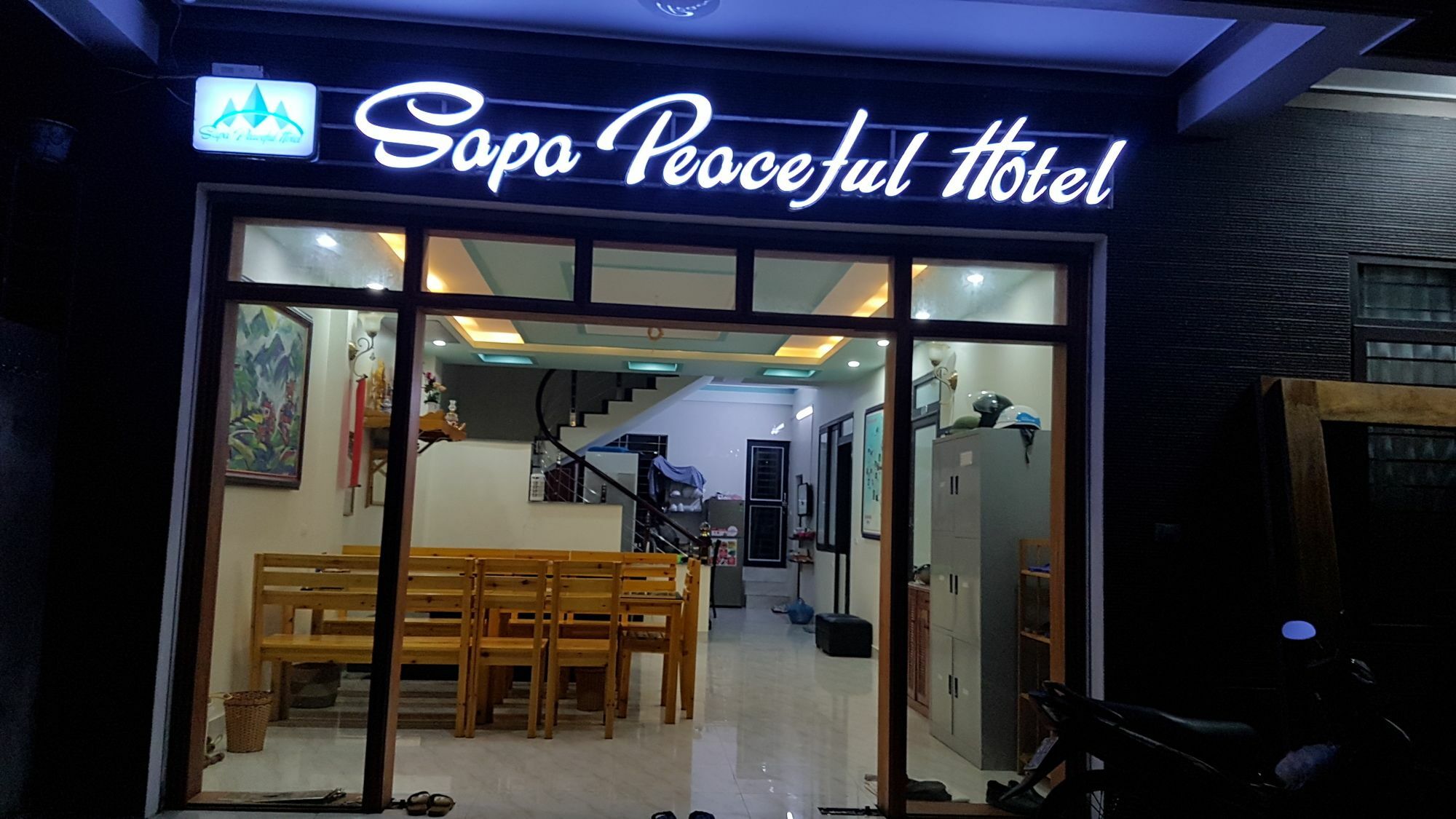 Sapa Peaceful Hotel Exterior foto