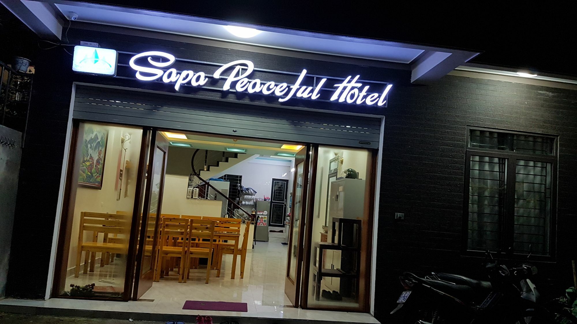 Sapa Peaceful Hotel Exterior foto