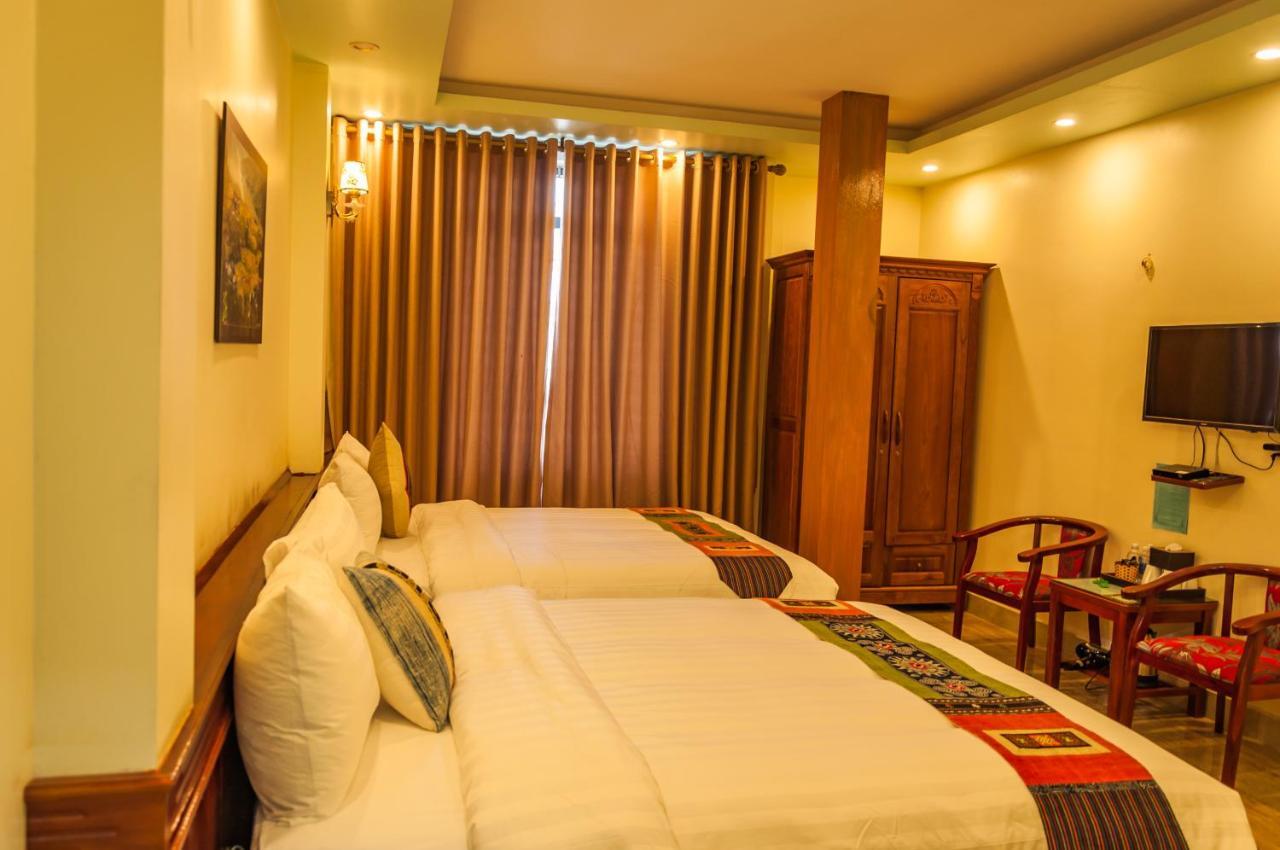 Sapa Peaceful Hotel Exterior foto
